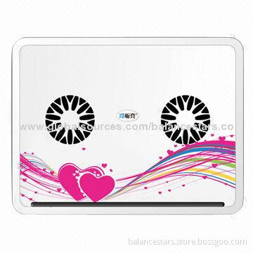 Colorful Laptop Cooling Pad, Super Silent Fans, Powerful Efficient Wind